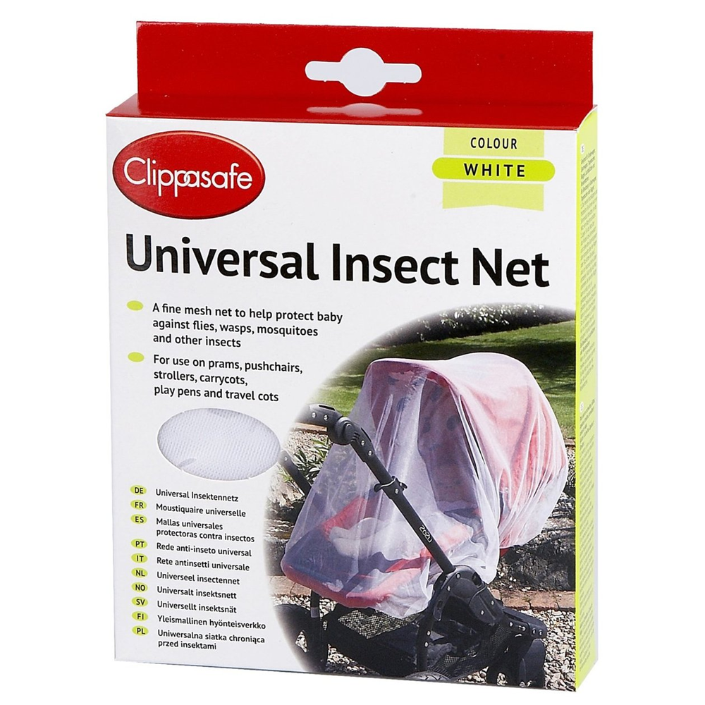 2 Pack Universal Mosquito Fly Bug Insect Net Protection Cover for Pushchair Car seat Buggy carrycot Bed Stroller Bassinet Basket Jogger Travel cot Pram Net 