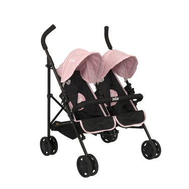 britax duo twin dolls buggy pink